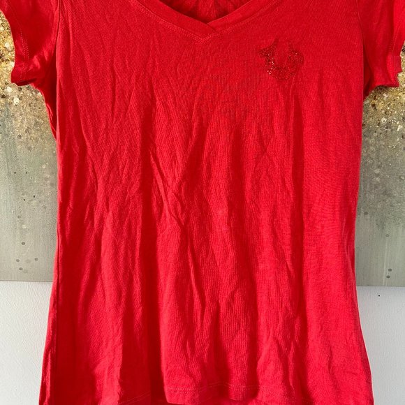 🇺🇸 True Religion V-Neck T-Shirt (NWOT) - Picture 3 of 12